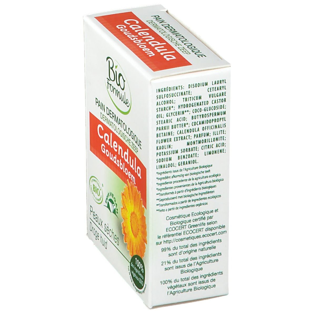 Bio Formule Pain dermatologique Calendula