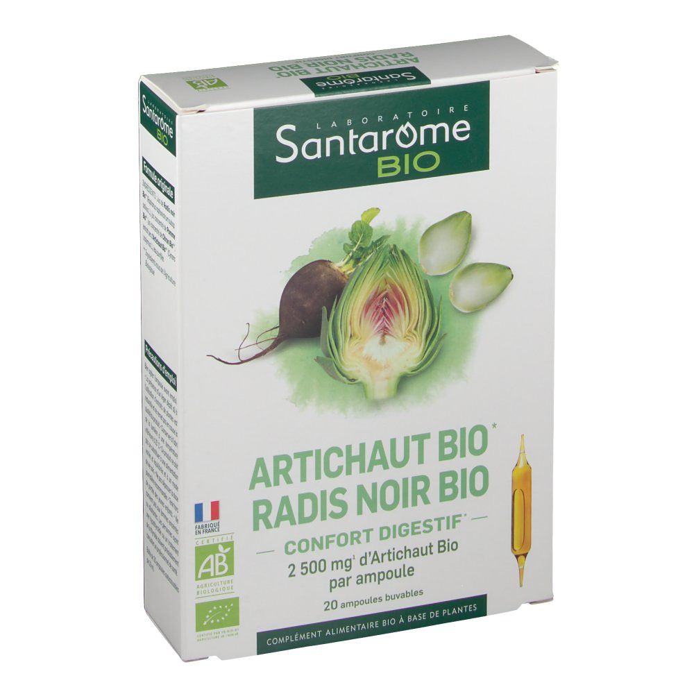 Santarome Bio Artichaut et Radis noir bio