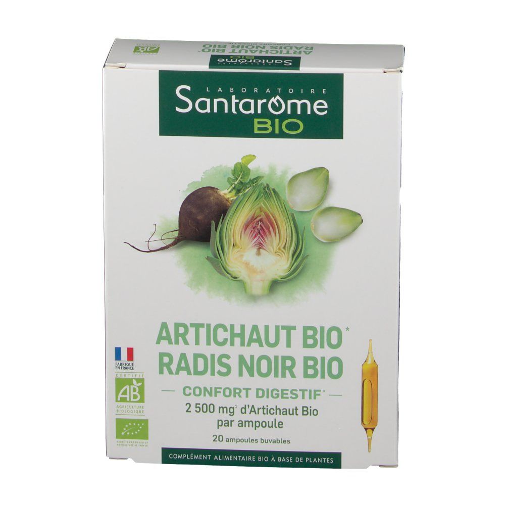 Santarome Bio Artichaut et Radis noir bio