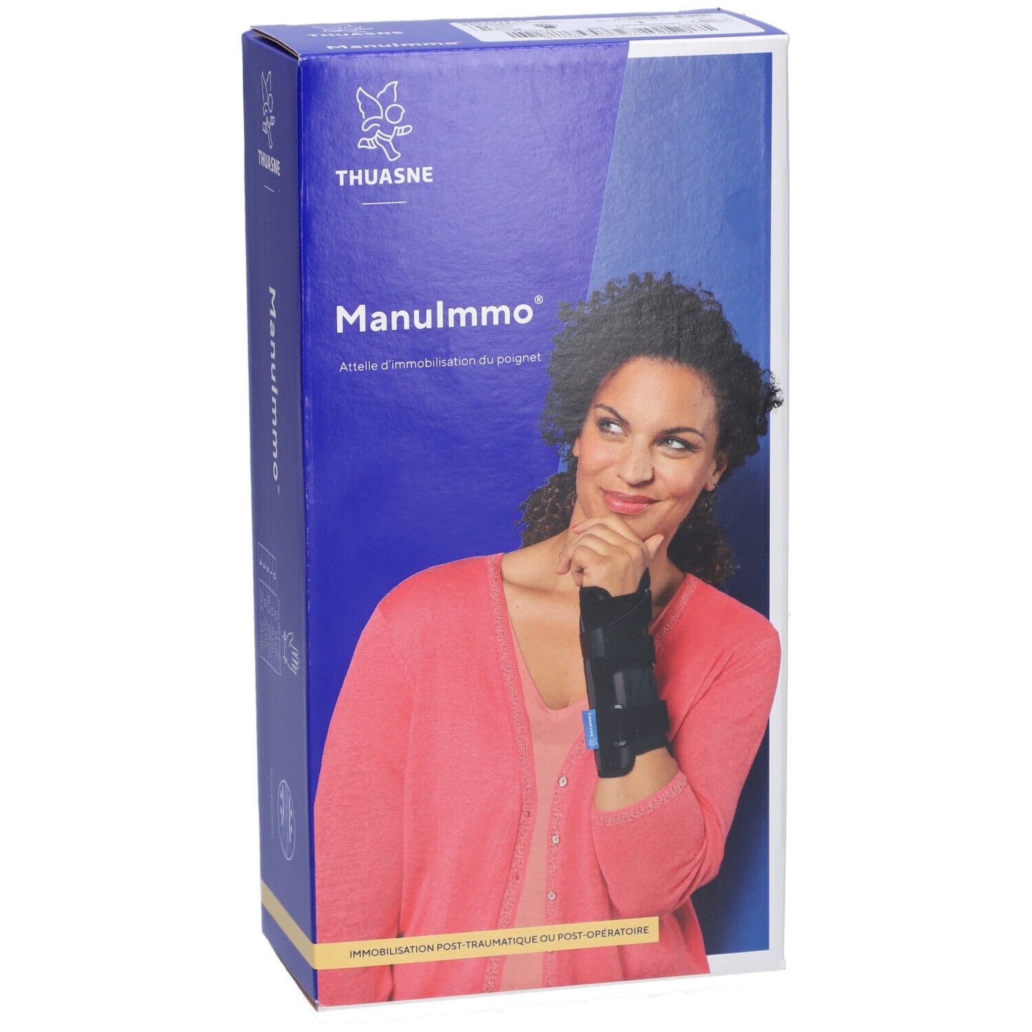 MANUIMMO - Attelle de poignet main d'immobilisation, rigide. droit, taille 1