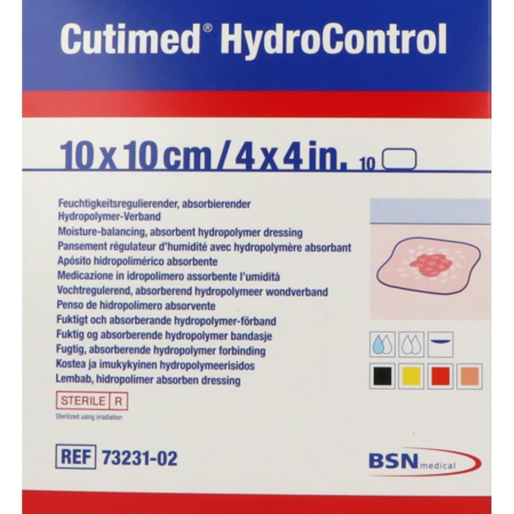 Cutimed® HydroControl 10 cm x 10 cm