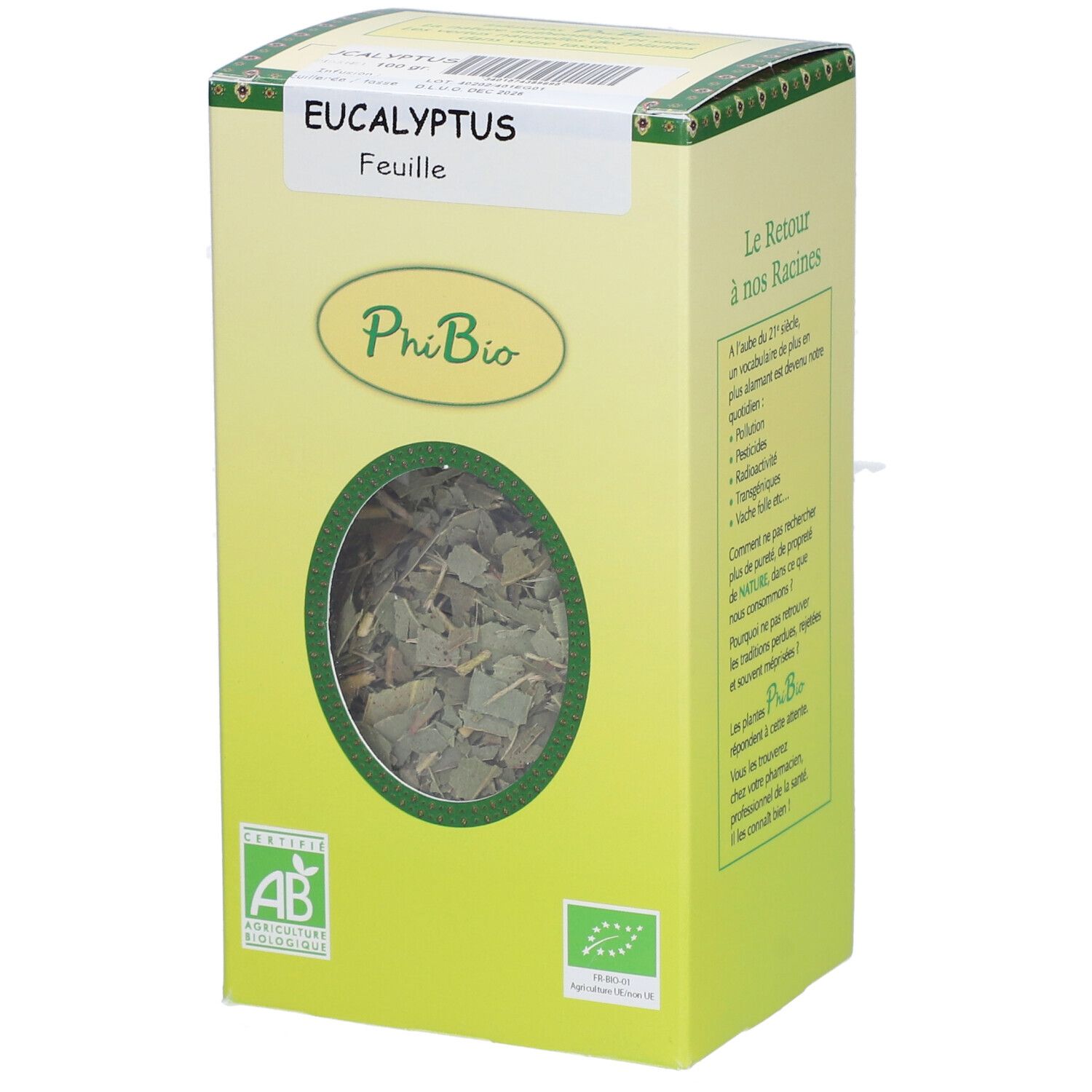 PHIBIO - Feuille d'eucalyptus bio