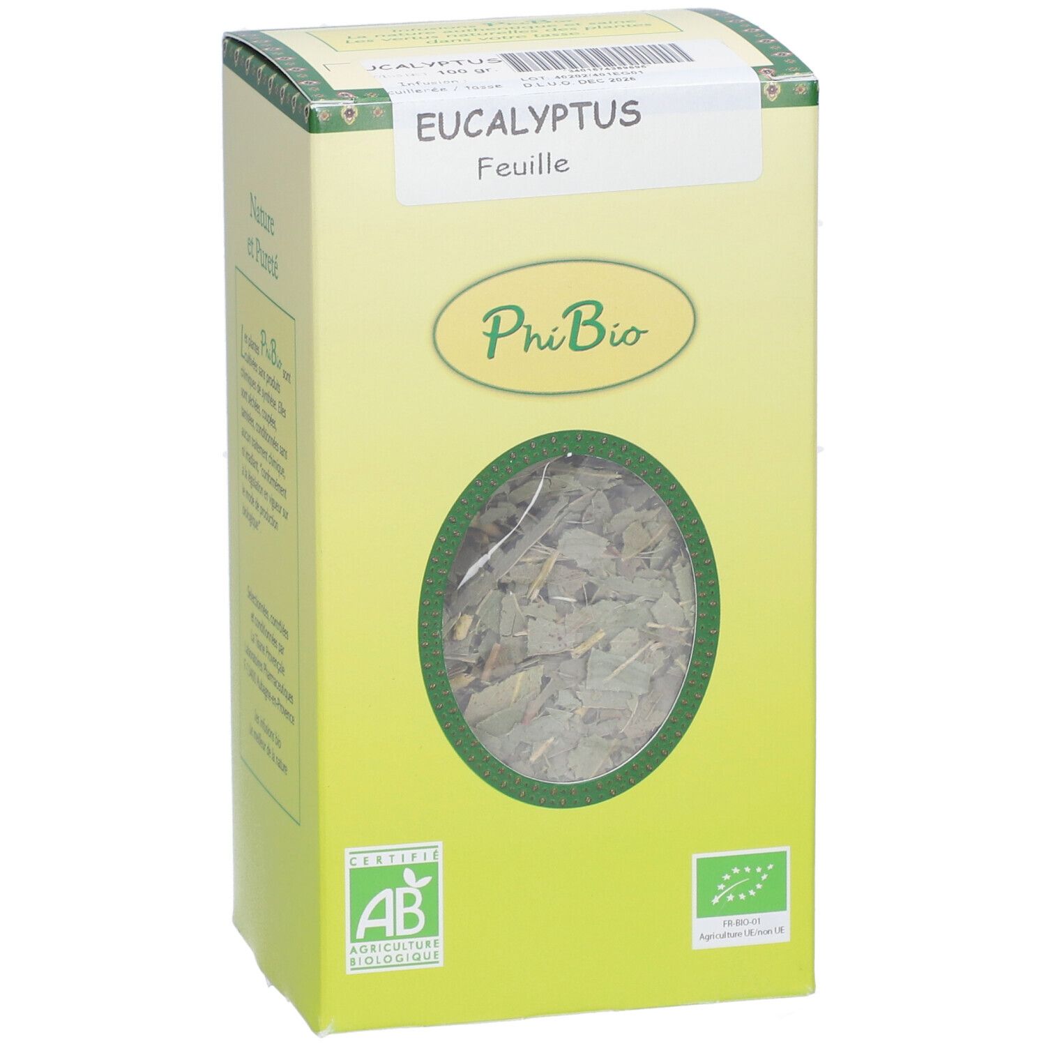 PHIBIO - Feuille d'eucalyptus bio
