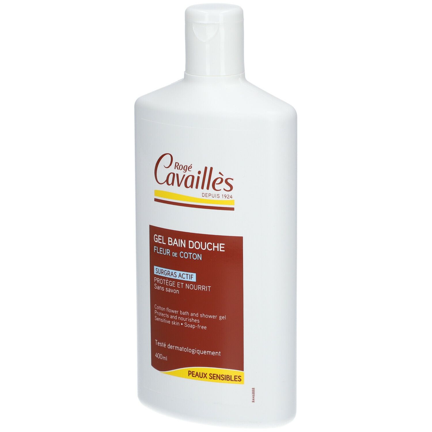 Rogé Cavaillès Gel bain et douche Surgras actif Fleur de coton