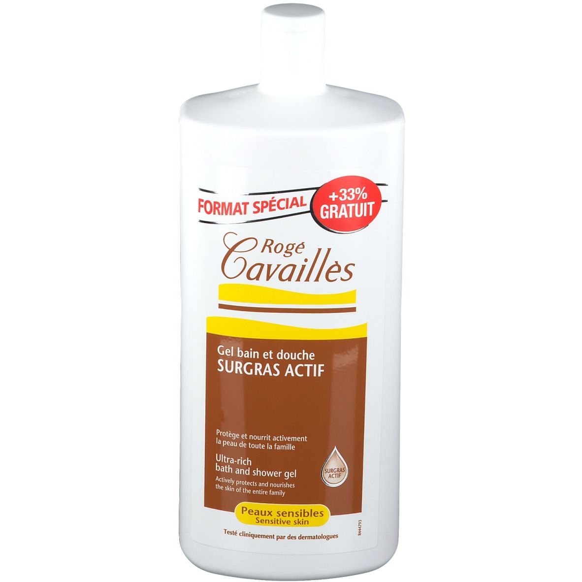 Rogé Cavaillès Surgras Actif Gel Bain et Douche