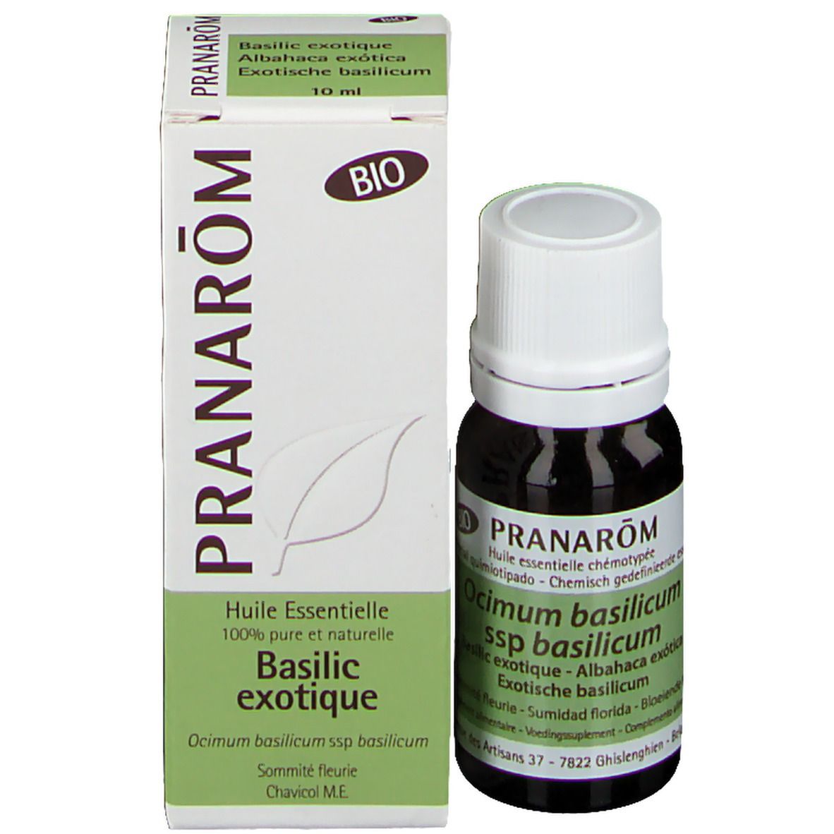 Pranarom Huile Essentielle Basilic exotique Bio