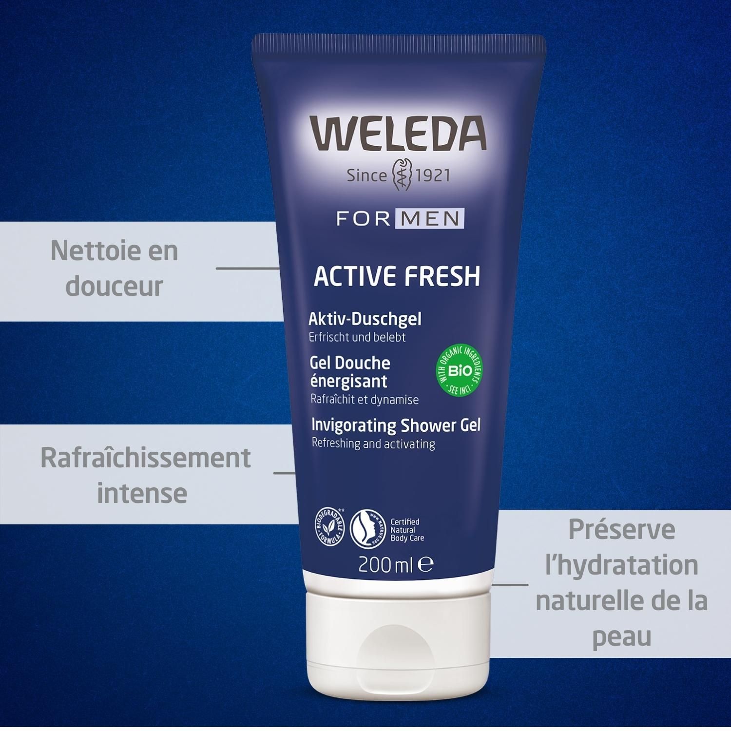 WELEDA Homme Gel Douche énergisant