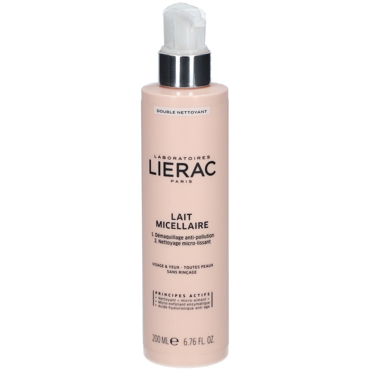 LIÉRAC Lait Micellaire Double Nettoyant
