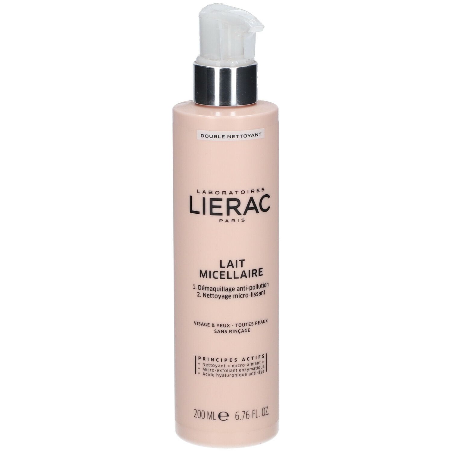 LIÉRAC Lait Micellaire Double Nettoyant