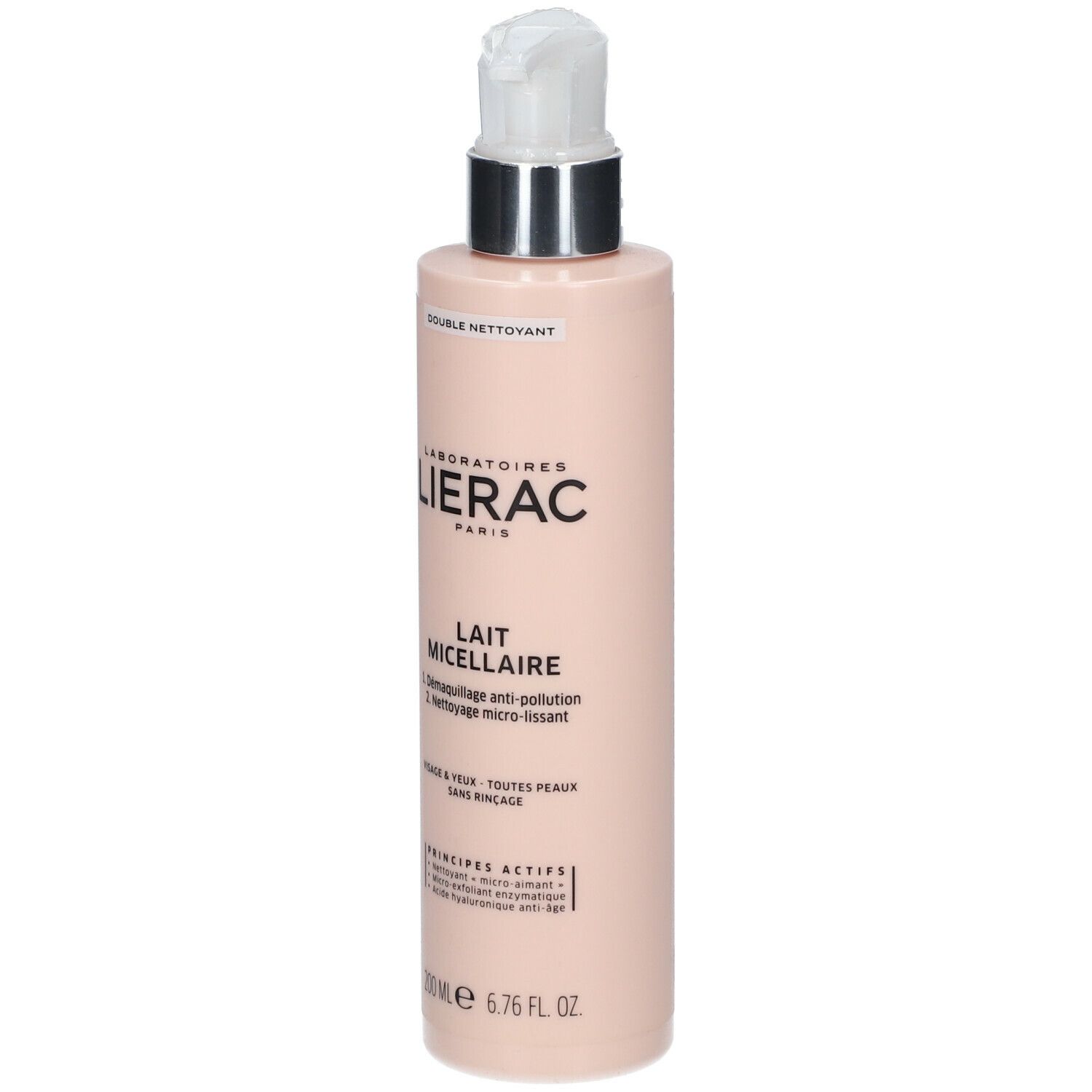 LIÉRAC Lait Micellaire Double Nettoyant