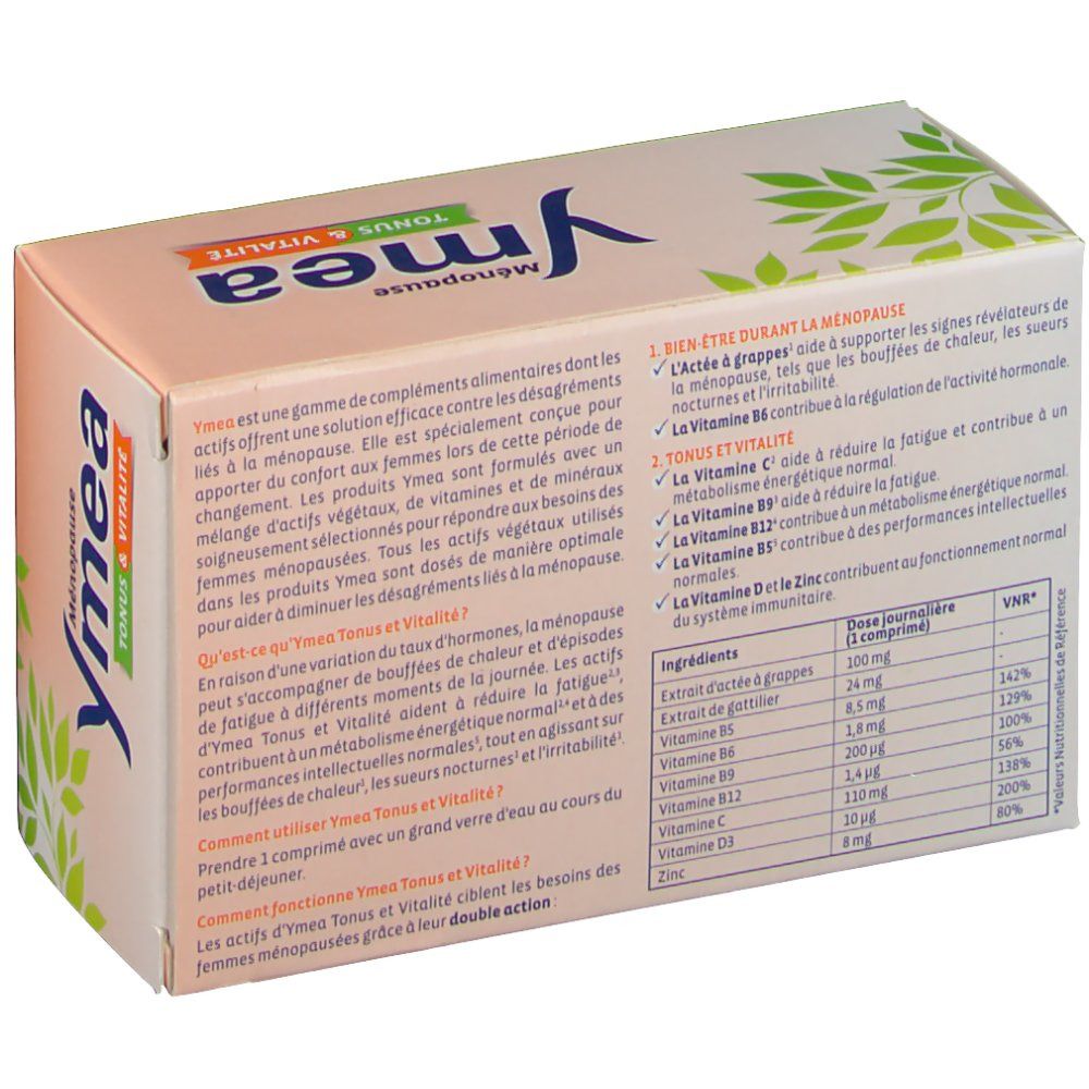 Ymea Ménopause Tonus & Vitalité
