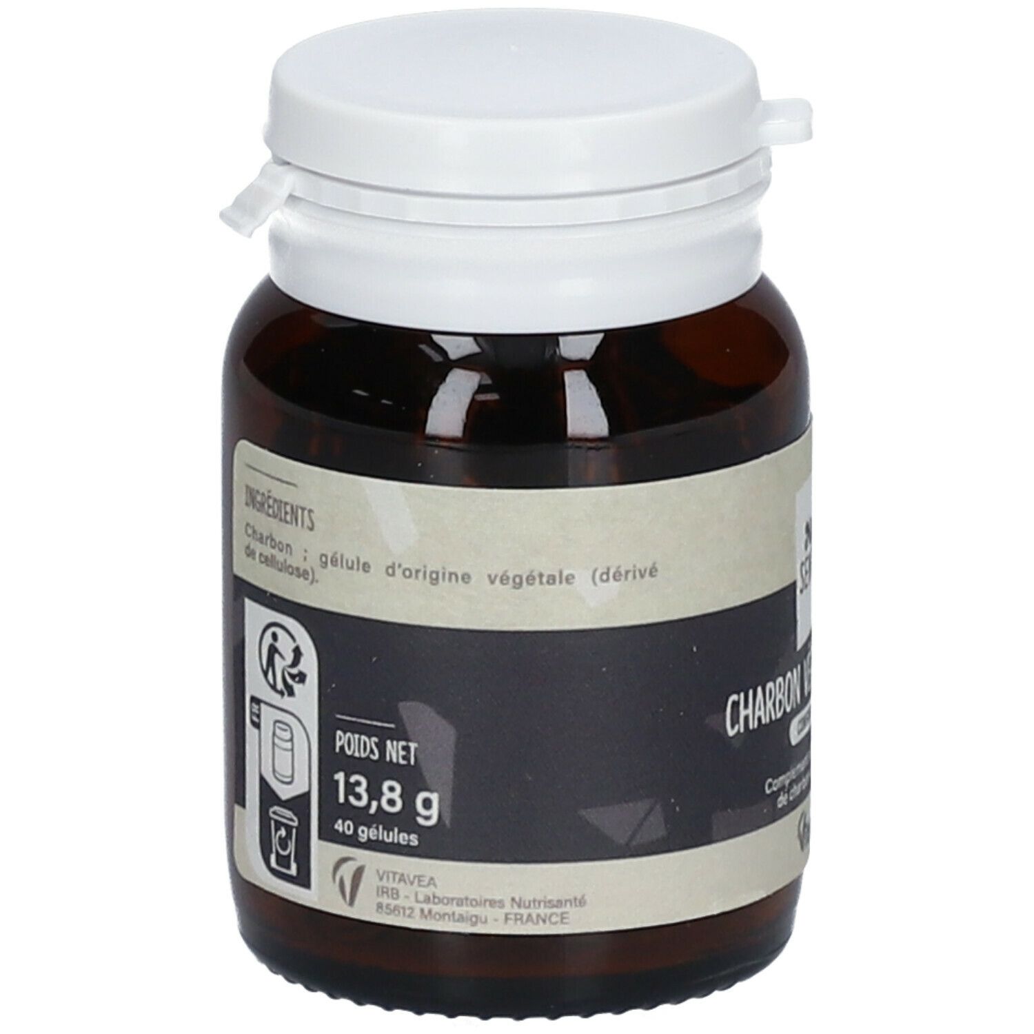 Nutrisanté CHARBON VÉGÉTAL ACTIVÉ