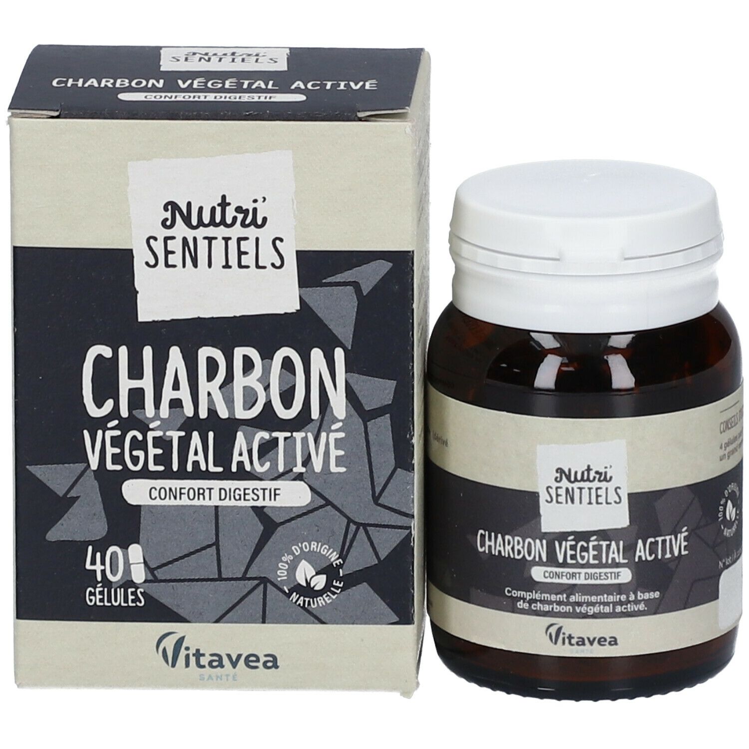 Nutrisanté CHARBON VÉGÉTAL ACTIVÉ