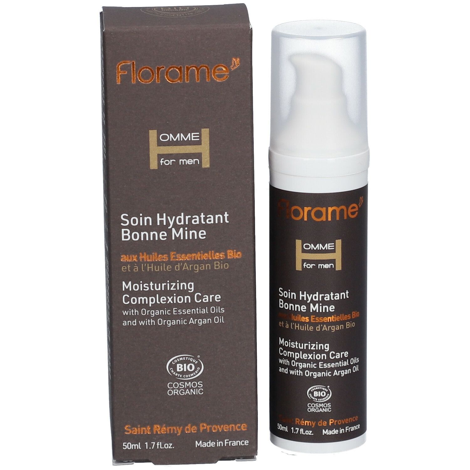 Florame HOMME Soin Hydratant Bonne Mine