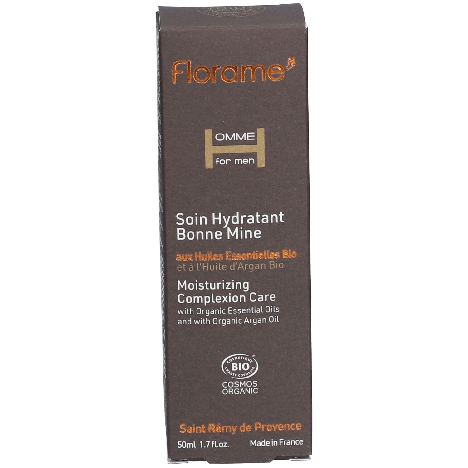 Florame HOMME Soin Hydratant Bonne Mine