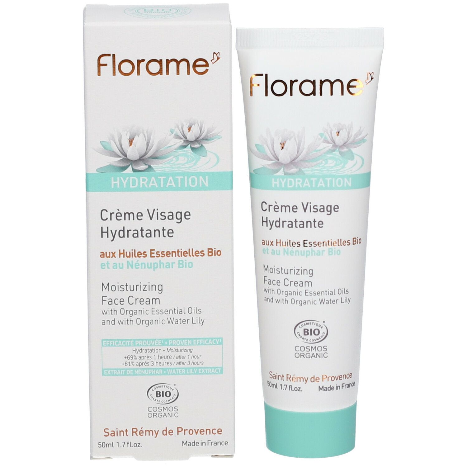 Florame HYDRATATION Crème Visage Hydratante