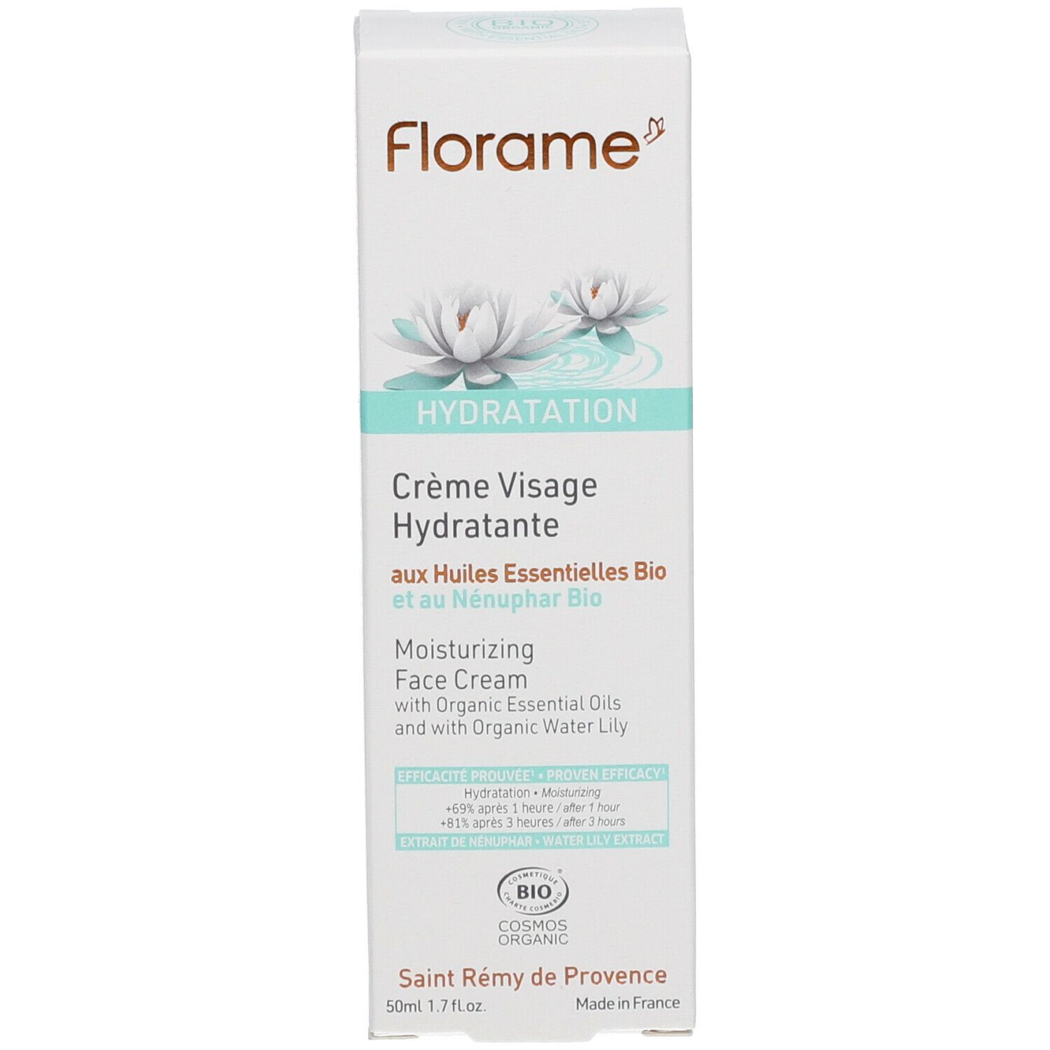 Florame HYDRATATION Crème Visage Hydratante