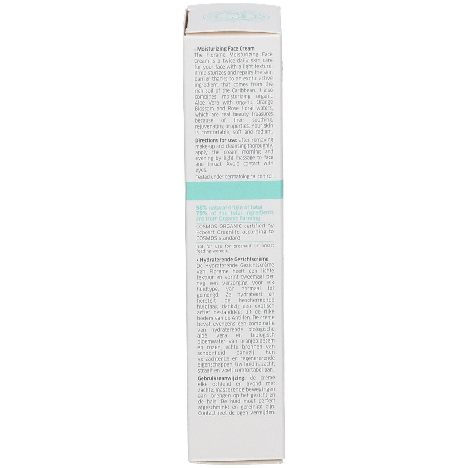 Florame HYDRATATION Crème Visage Hydratante