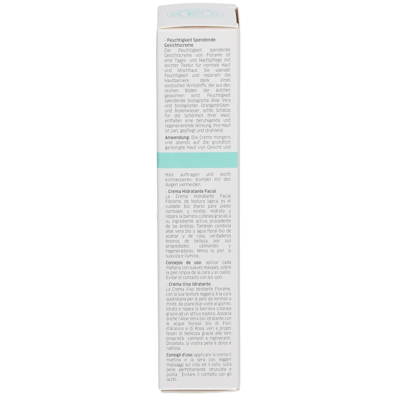 Florame HYDRATATION Crème Visage Hydratante