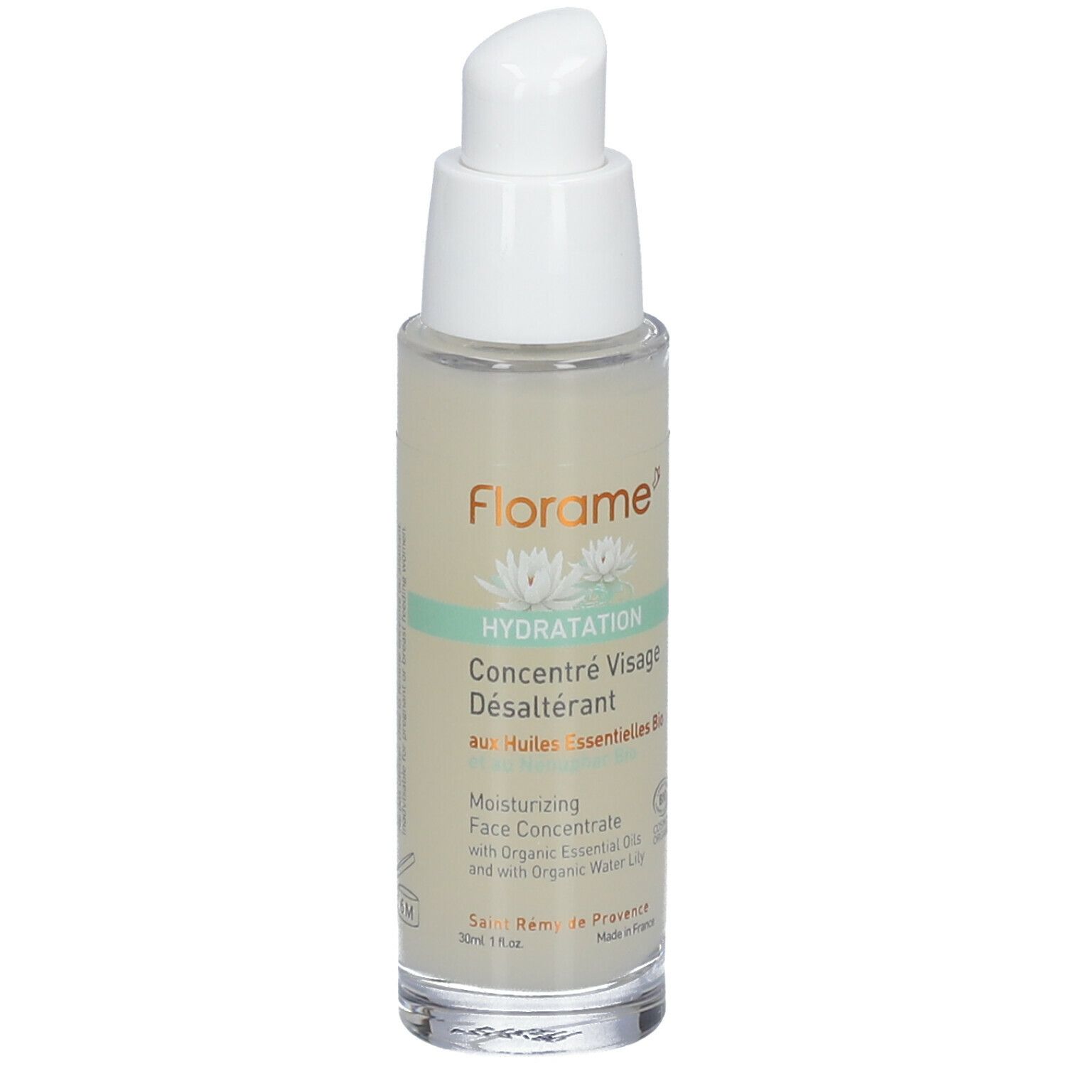 Florame HYDRATATION Concentré Visage Désaltérant