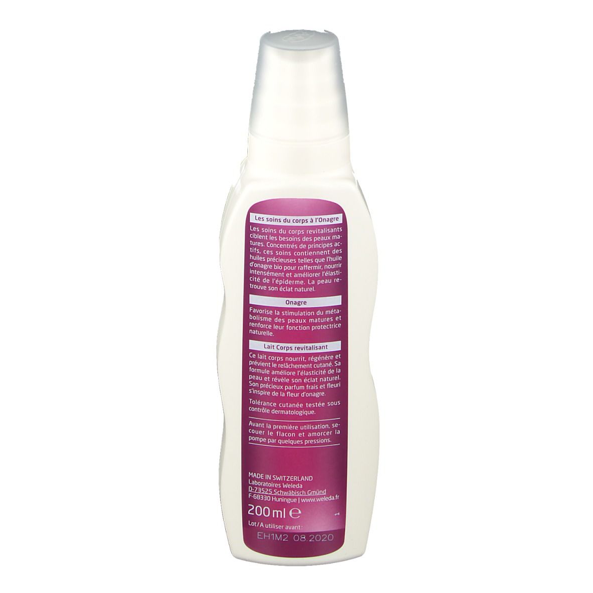 Weleda Onagre Lait Corps revitalisant