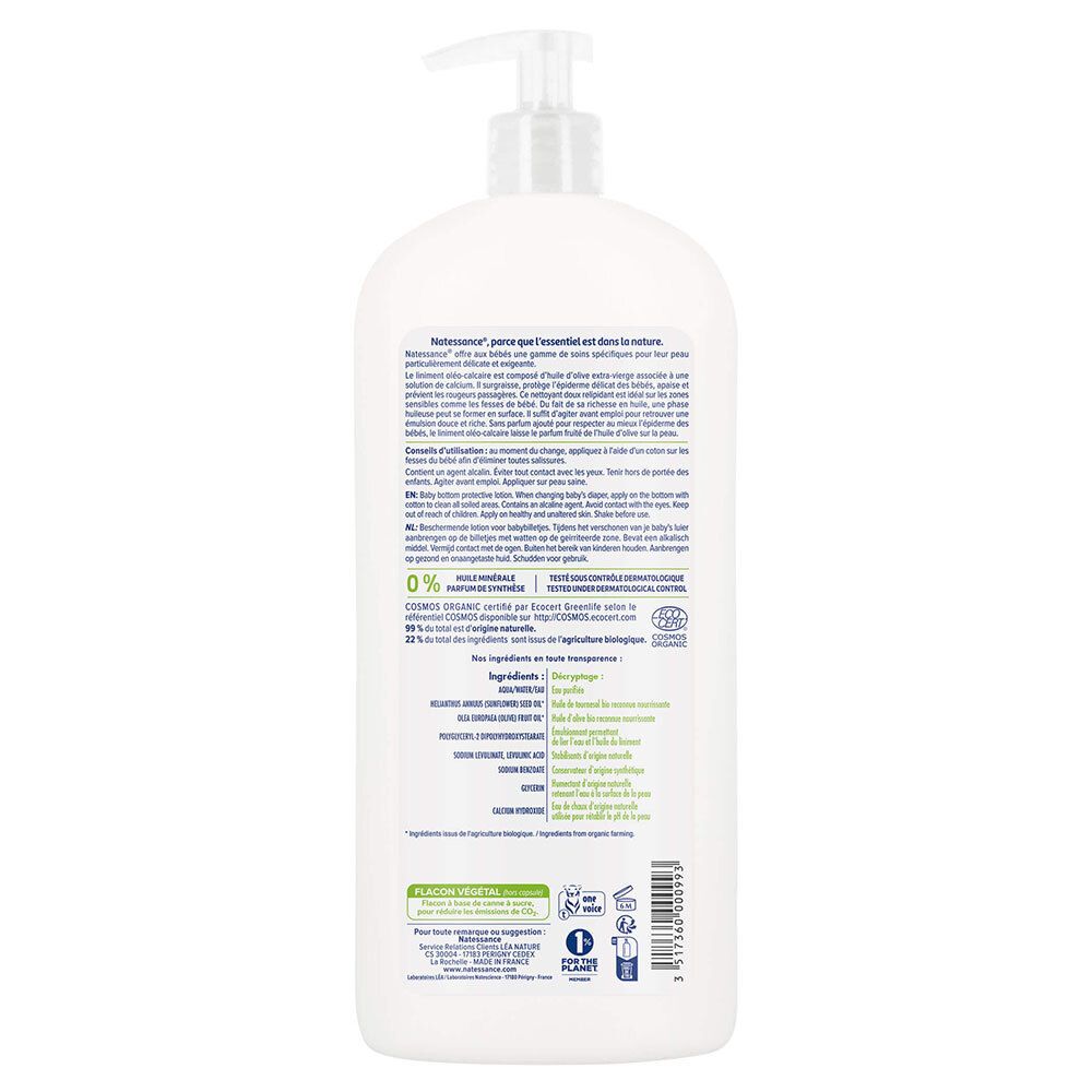 Natessance Liniment Oléo-Calcaire Bébé