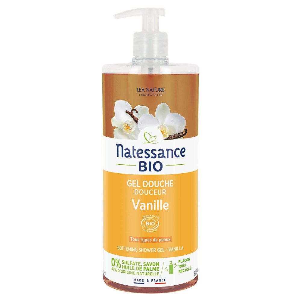 NATESSANCE Gel Douche Douceur Vanille