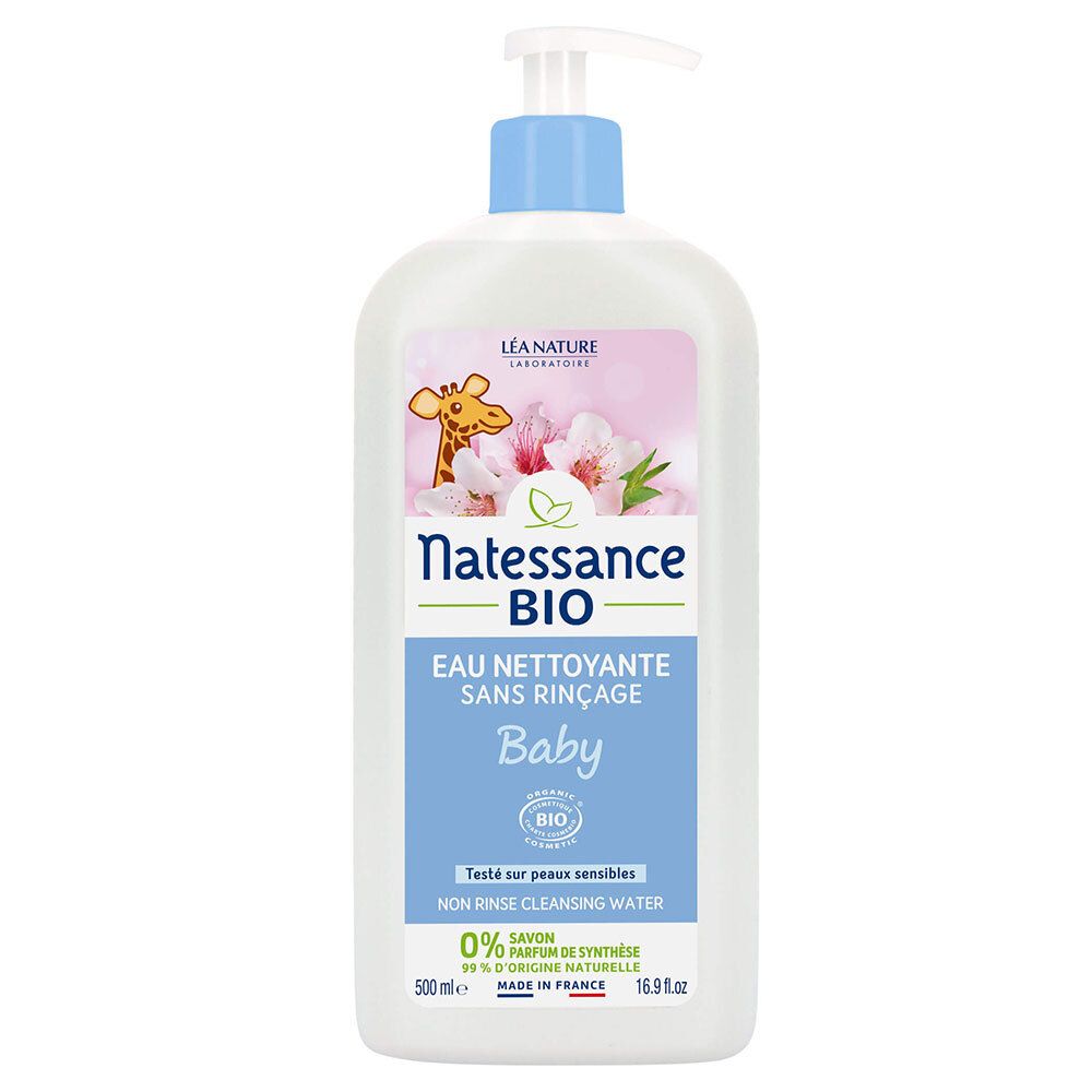 Natessance Eau Nettoyante Visage et Corps à la Camomille Apaisante