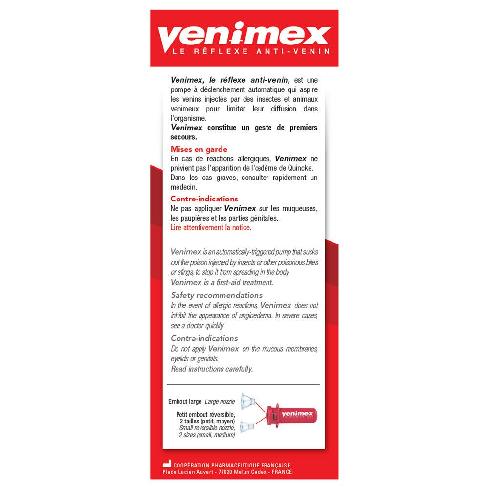 VENIMEX Pompe à venin