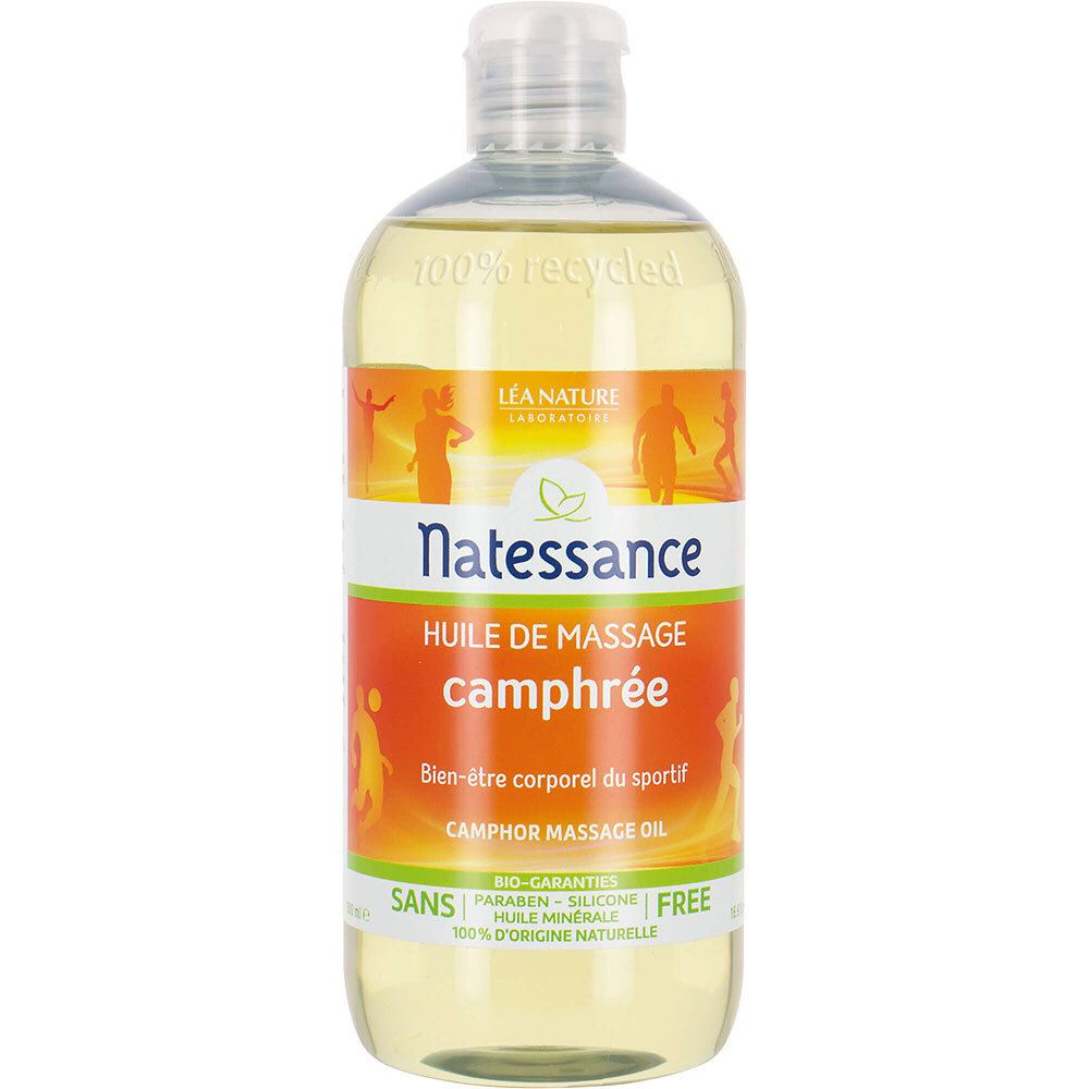 Natessance Huile de Massage au Camphre