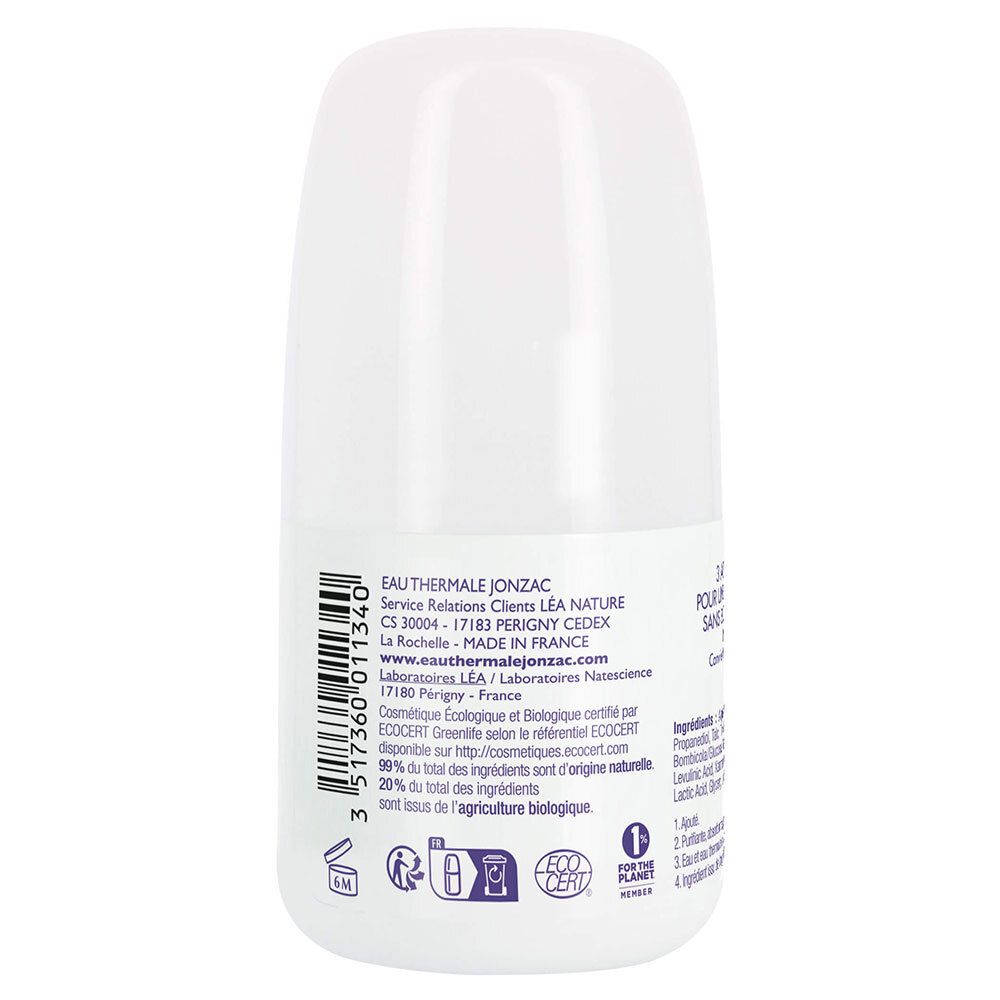 EAU THERMALE JONZAC Déodorant Roll-on Fraîcheur haute tolérance