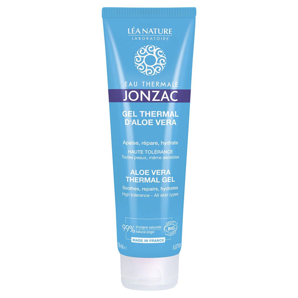 Jonzac Gel Thermale à l'Aloe Vera Bio Visage et Corps