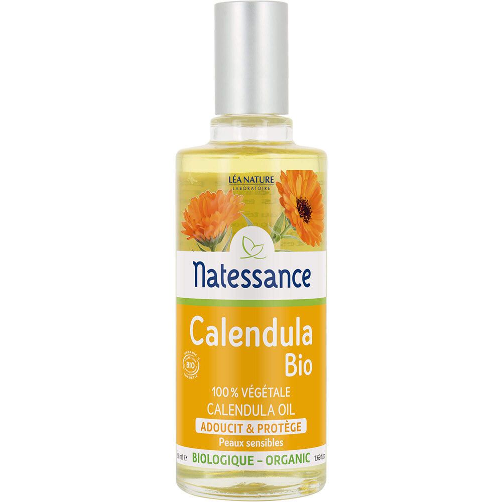 Natessance Huile de Calendula Bio Peaux Sensibles