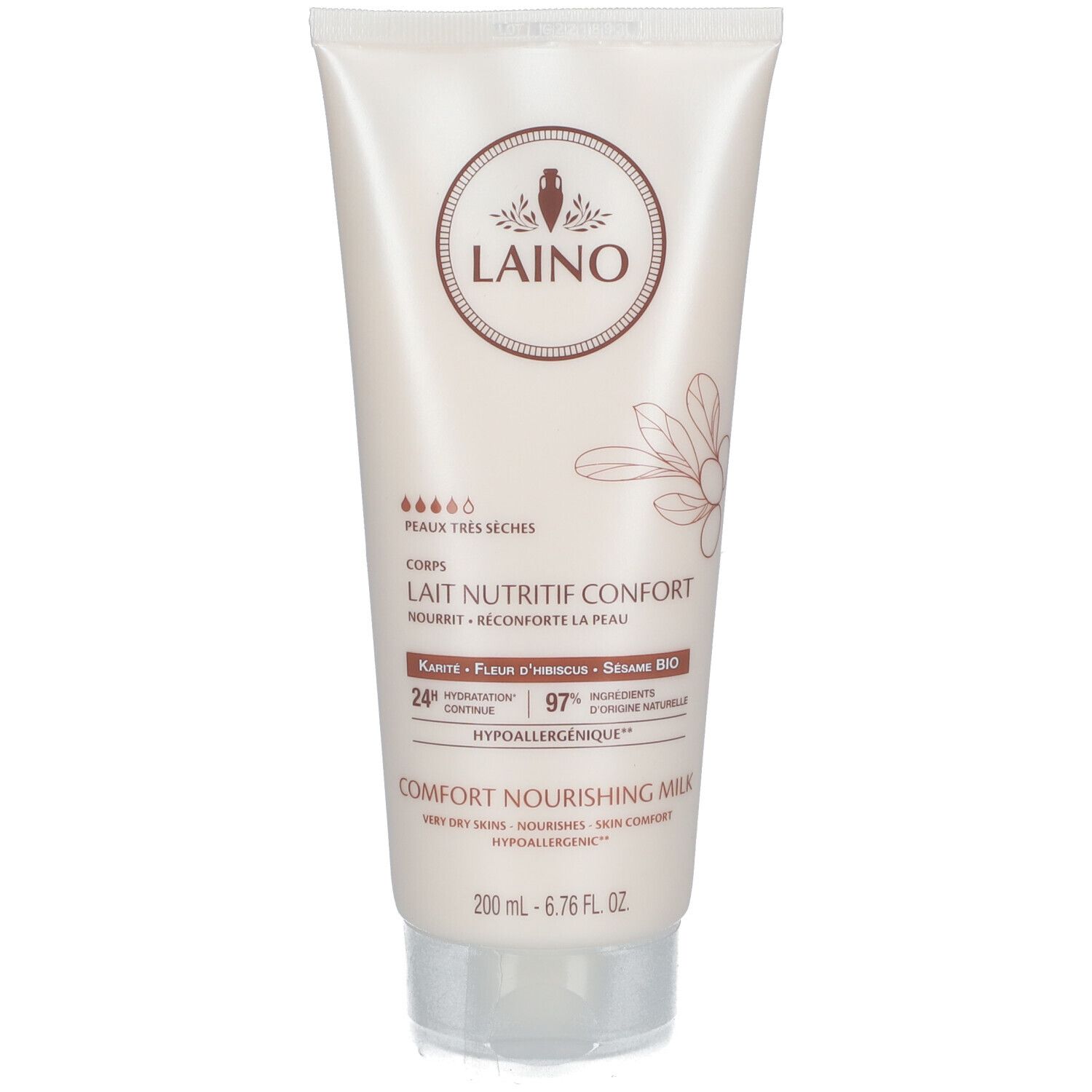 Laino Nutritive Intense Duschcreme – Für Extra Trockene Haut, 200 Ml