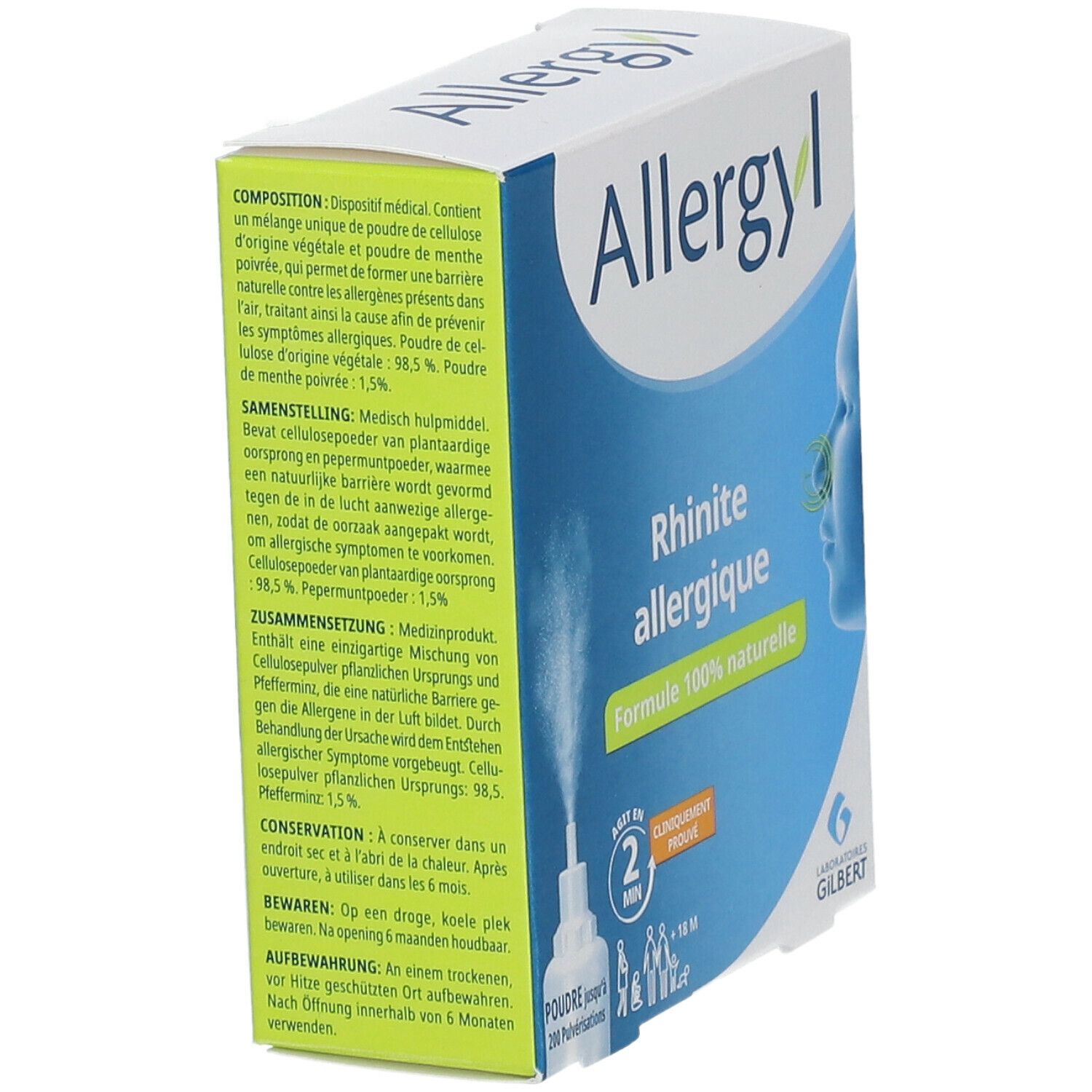 Allergyl Rhinite Allergique Spray Protection