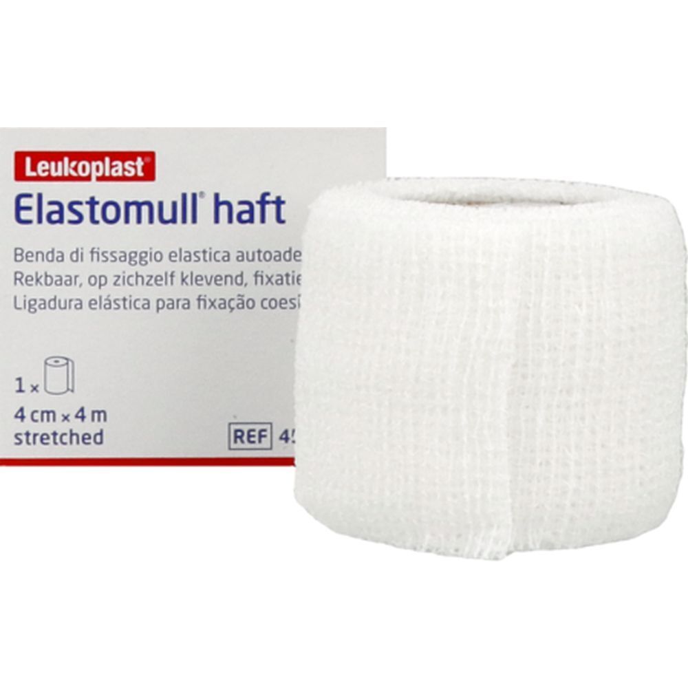 Emballage et bande roulée. Nom du produit Elastomull® haft.