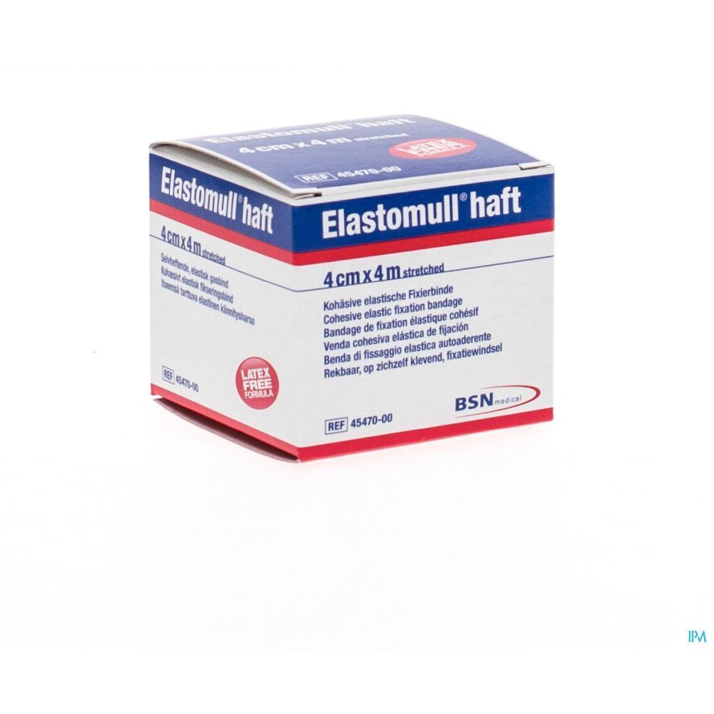 Emballage Elastomull® haft. 4 cm x 4 m. Sans latex.