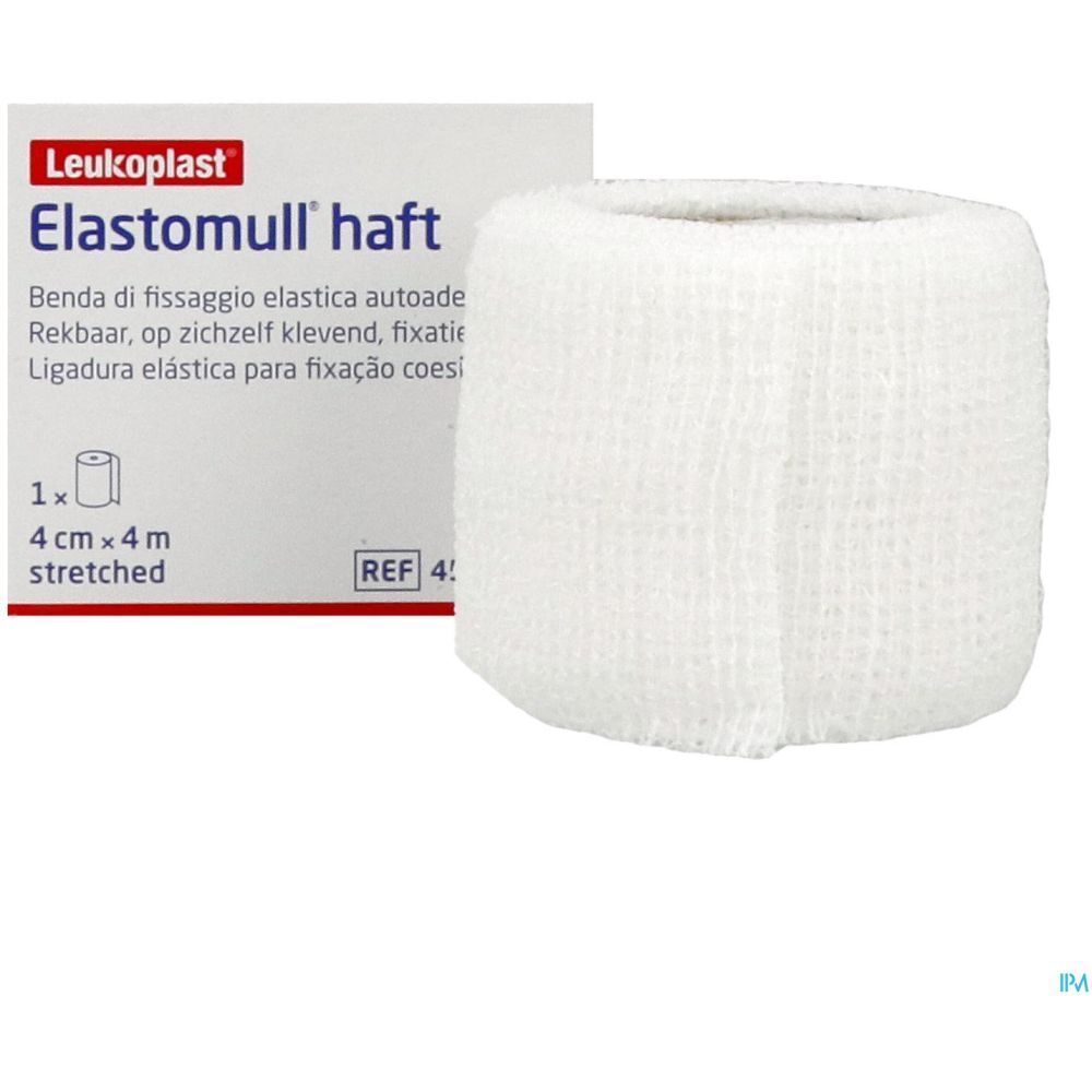 Emballage et bande roulée. Nom du produit Elastomull® haft.