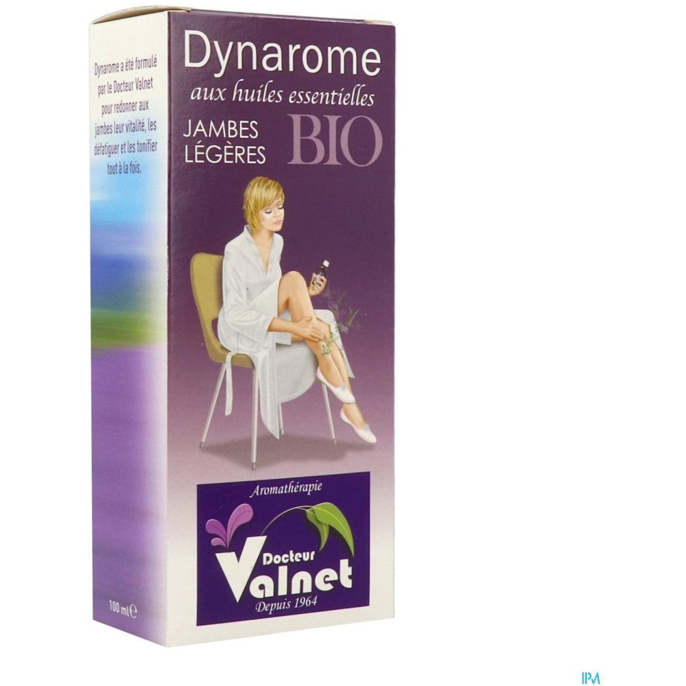 Dynarome Circulation des Jambes Docteur Valnet, Complexe aromatique, liquide prêt à l'empl