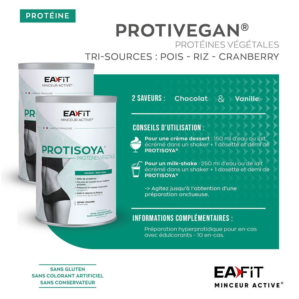 EA Fit PROTISOYA® Chocolat