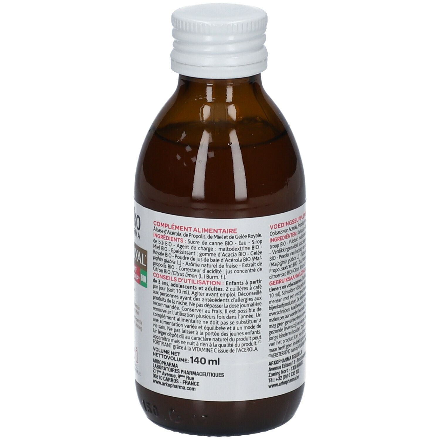 Arkopharma ARKOROYAL® Sirop Fortifiant BIO