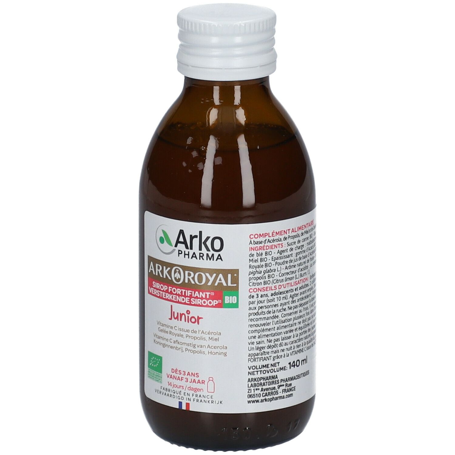 Arkopharma ARKOROYAL® Sirop Fortifiant BIO