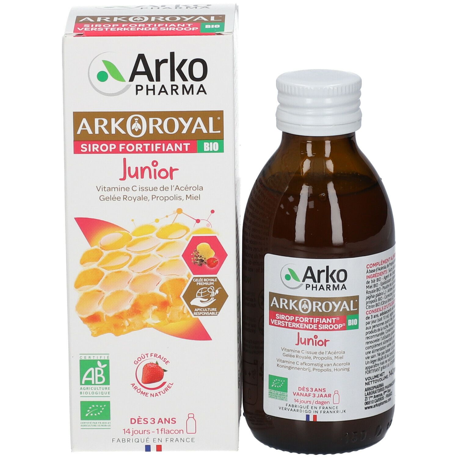 Arkopharma ARKOROYAL® Sirop Fortifiant BIO