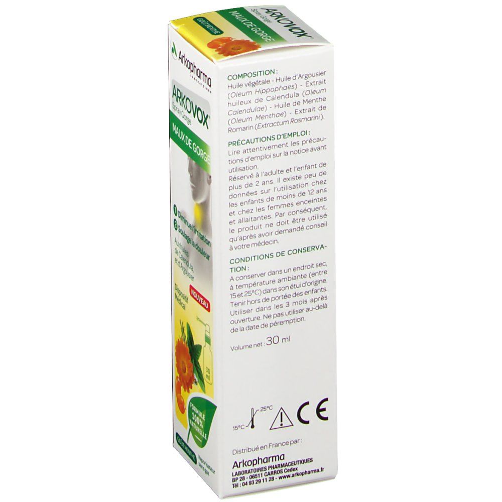 Arkopharma ARKOVOX® Spray Gorge