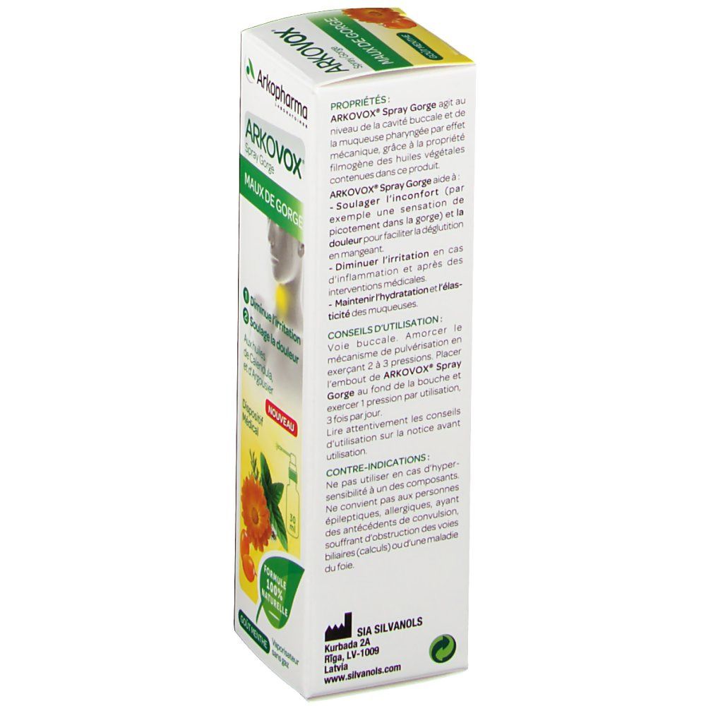 Arkopharma ARKOVOX® Spray Gorge