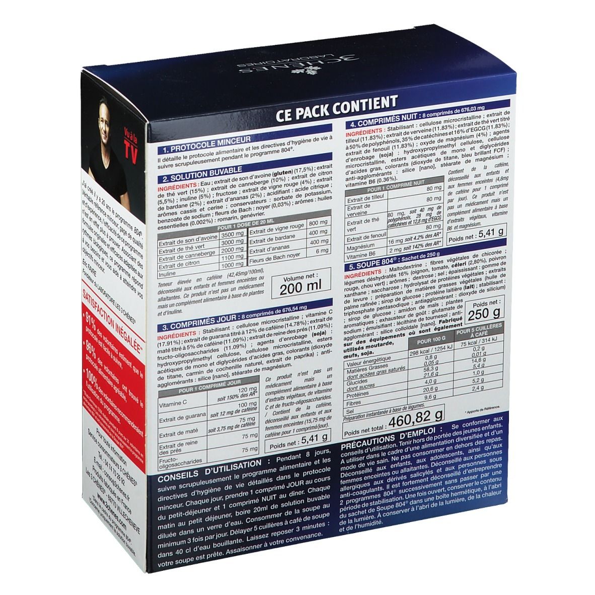 3 CHÊNES® 804 Pack Minceur