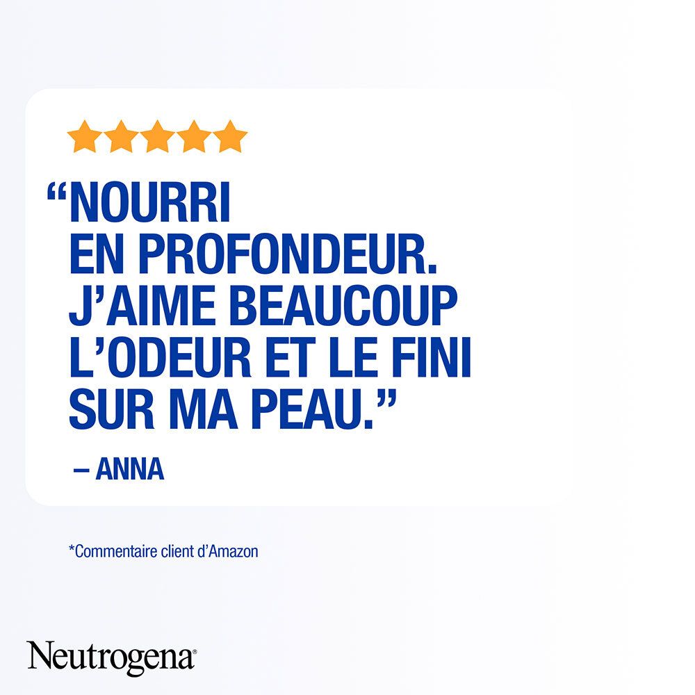 Neutrogena Deep Moisture Lait Corps Hydratation Intense 250 ml