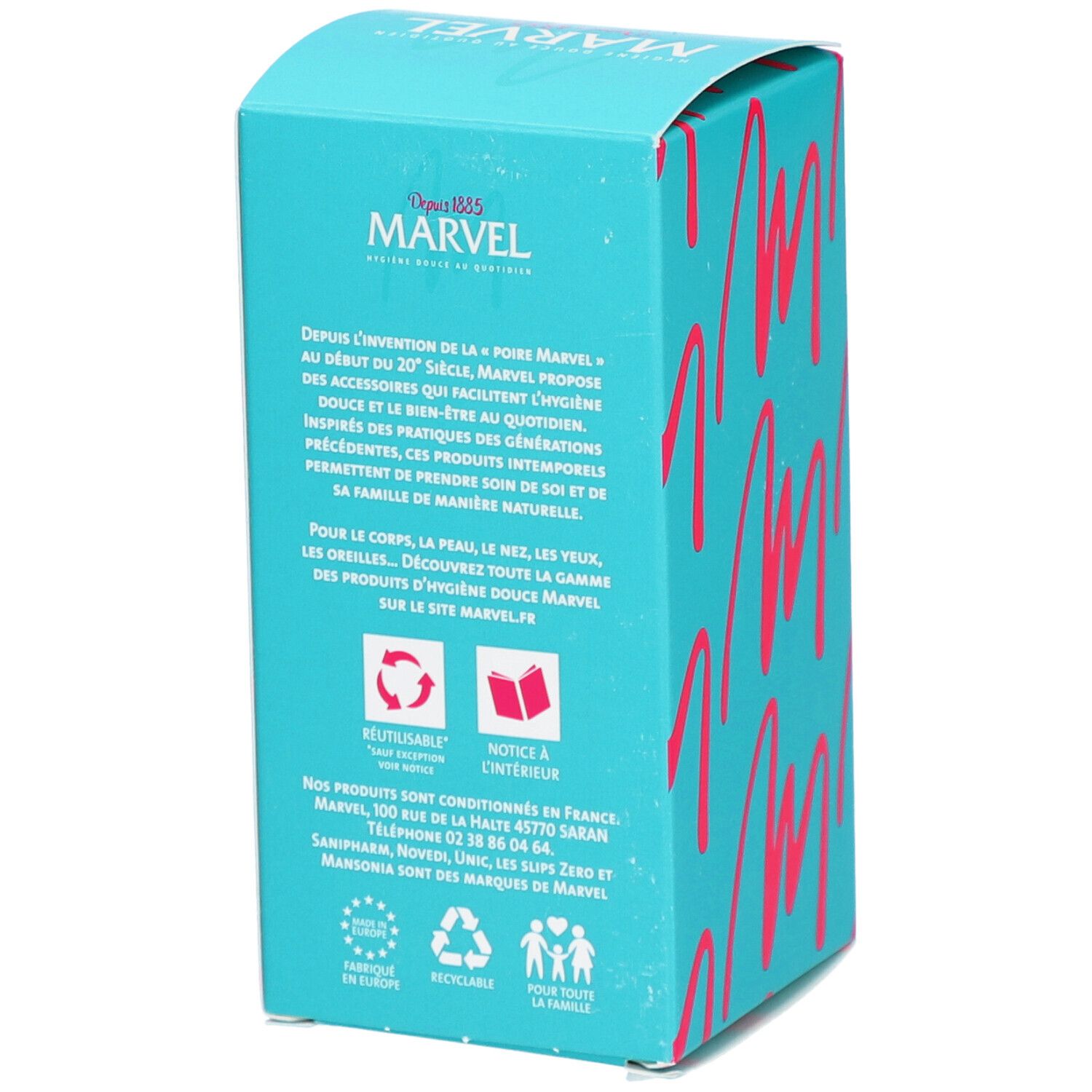 SANIPHARM Pierre ponce naturelle, forme souris