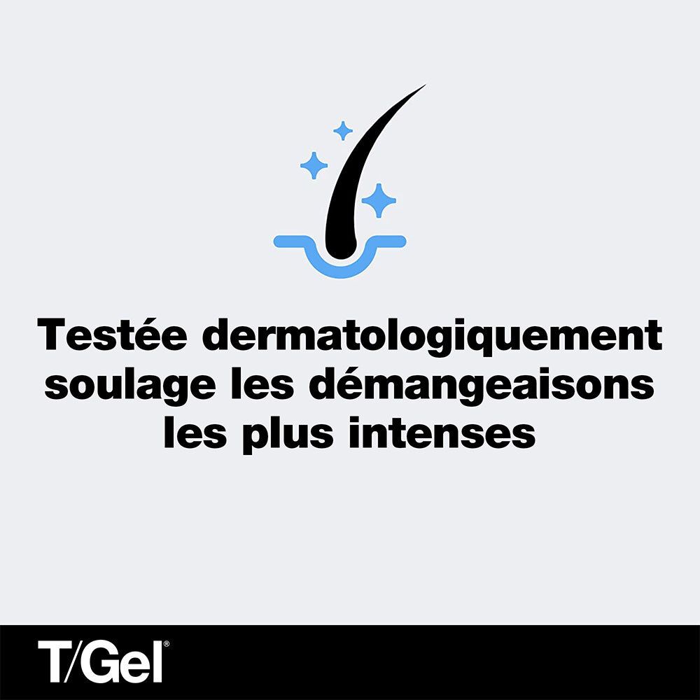 Neutrogena T/Gel Fort Shampoing Démangeaisons Sévères, 125 ml