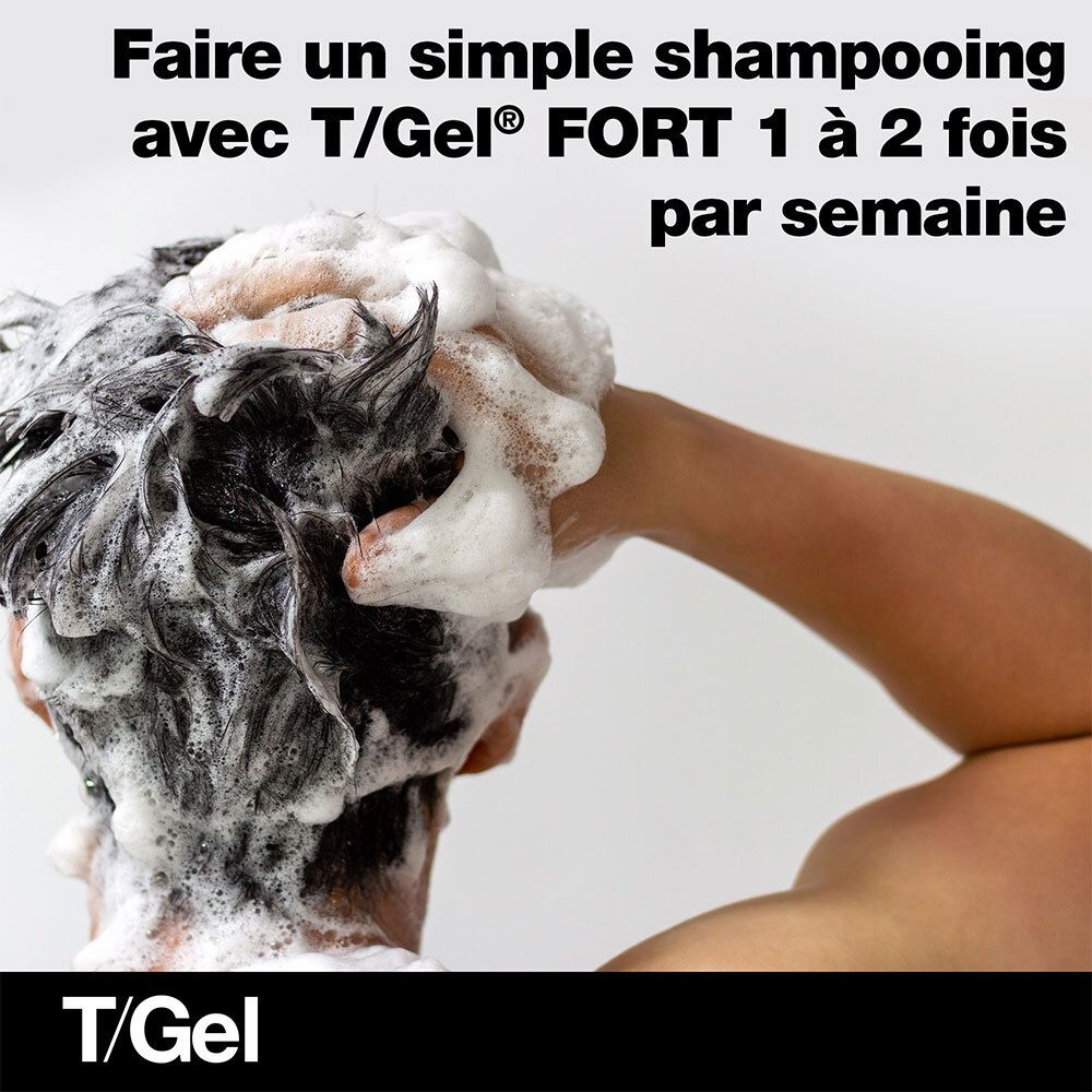 Neutrogena T/Gel Fort Shampoing Démangeaisons Sévères, 125 ml